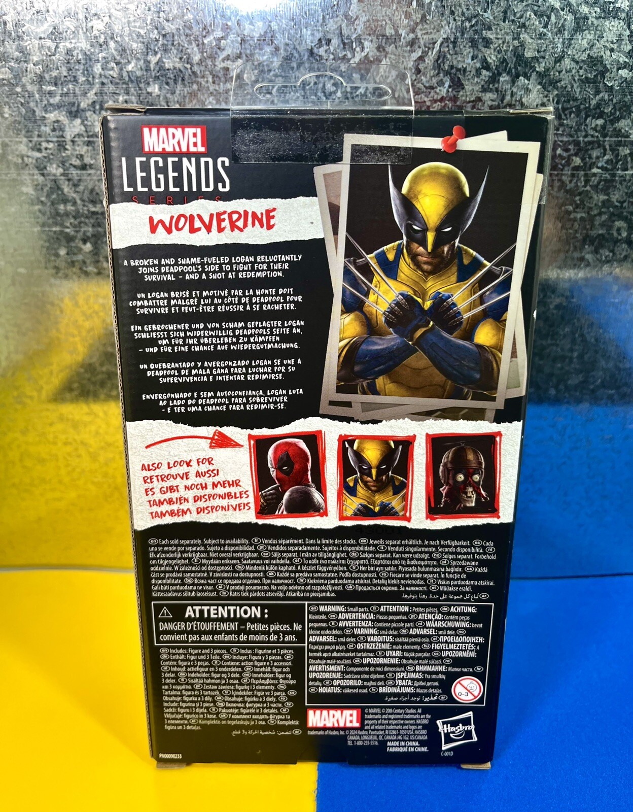 2024 Marvel Legends Series – Deadpool & Wolverine – WOLVERINE Action Figure