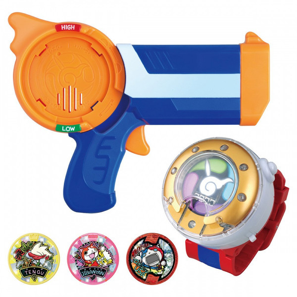 NEW!! Bandai Yo-Kai watch DX specter blaster Complete Set from Japan F/S