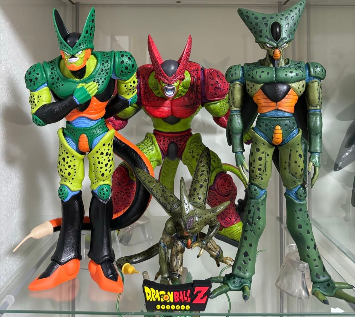 Ichiban Kuji Dragon Ball Cell First Second Form Creatures Figure Lot Bandai