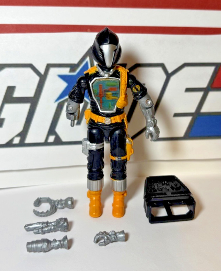 GI Joe BATS 1986 v1 *100% COMPLETE, Near Mint!* Bat Vintage Cobra ARAH Original