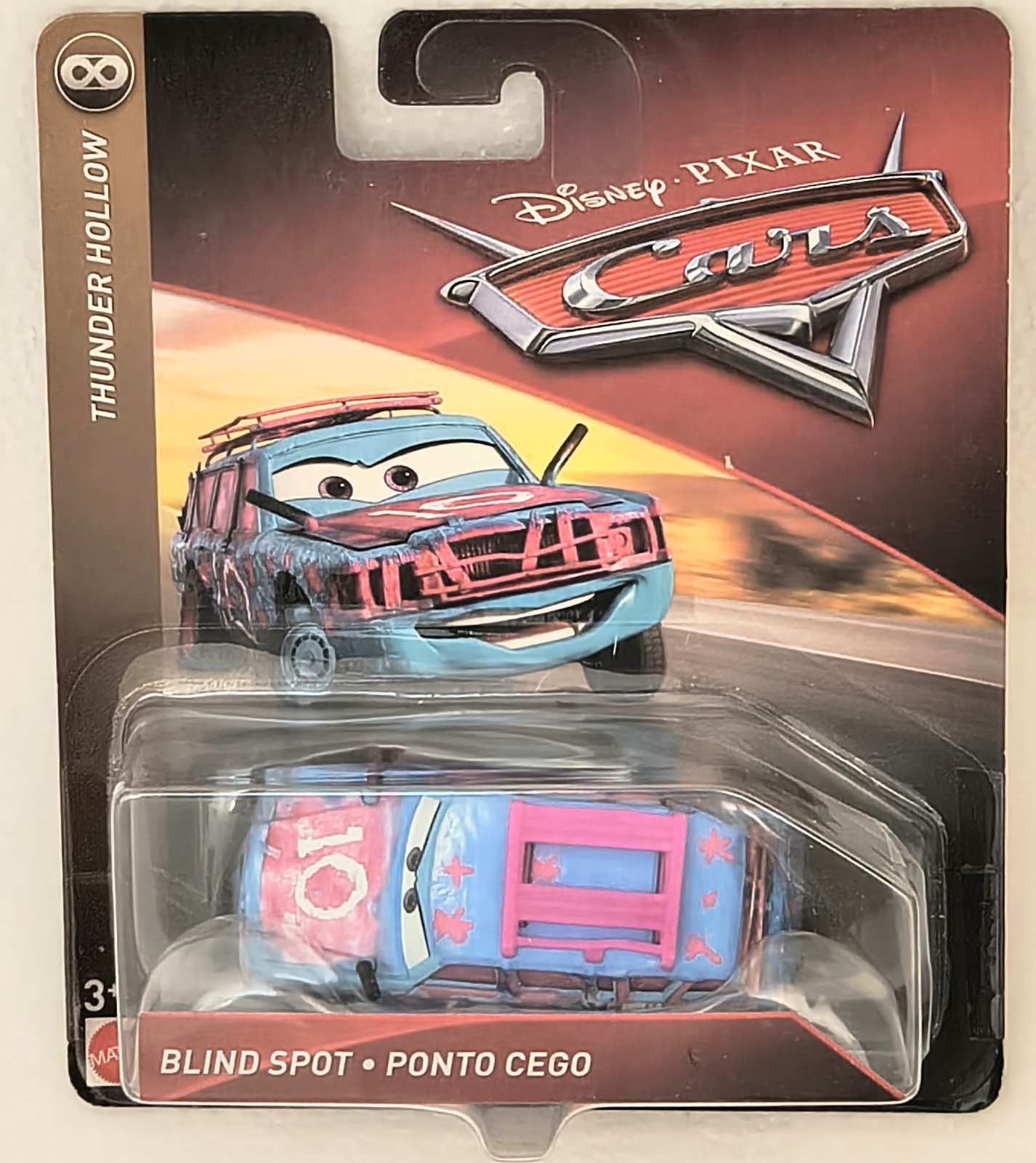 NEW VERY RARE Disney Pixar Cars 3 2017 BLIND SPOT Thunder Hollow