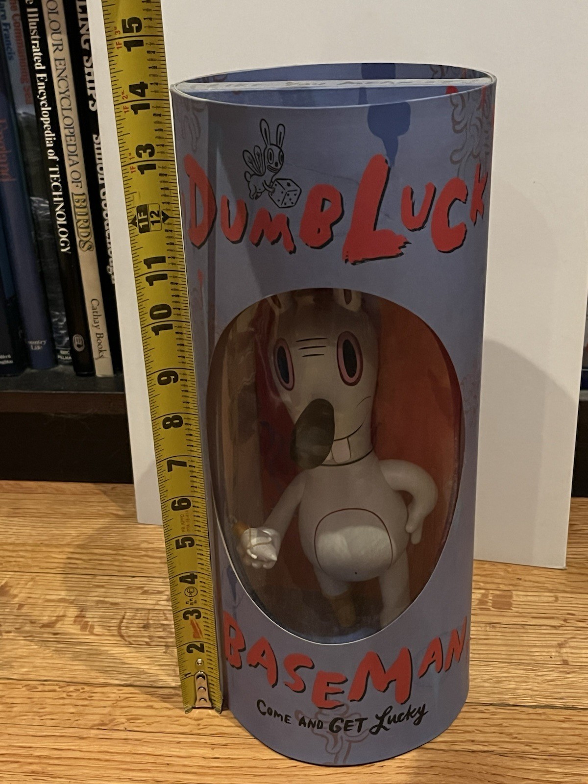 Gary Baseman 10&Prime; White Dumb Luck Rabbit LE #98/100 • RARE