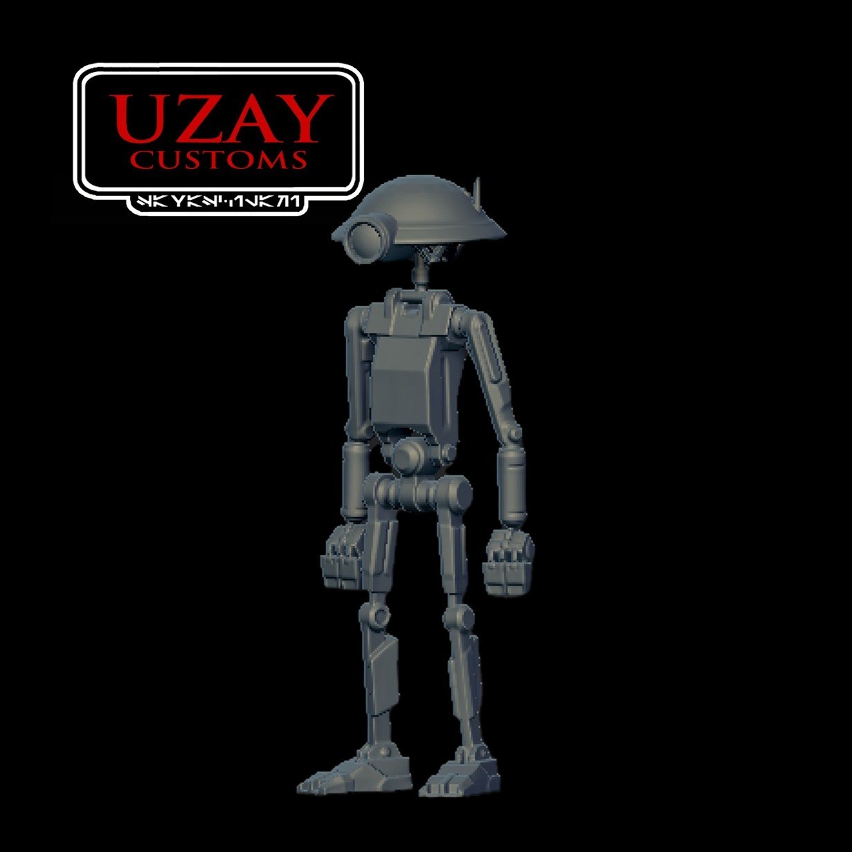 The DUM – Series Pit Droid for 3.75 in & 6 in Figure Diorama (1:18 & 1:12 )