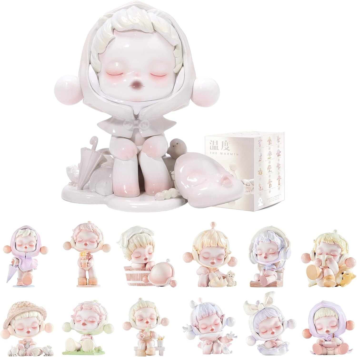 SKULLPANDA Warmth Series Figure – Expressive Gift for Any Special Occasion