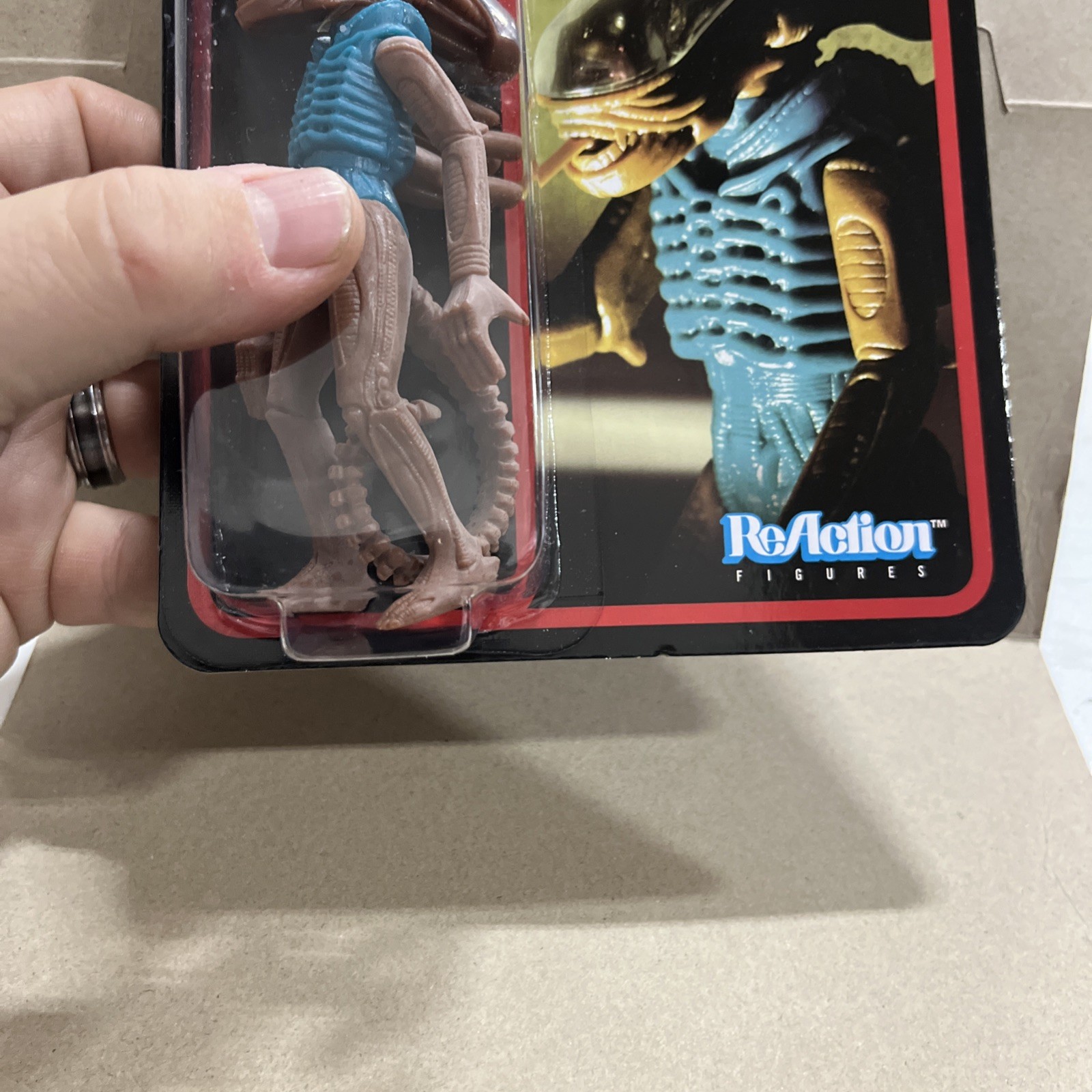 2018 Super 7 Alien ReAction SDCC The Alien (With Coin) « Hammerhead »