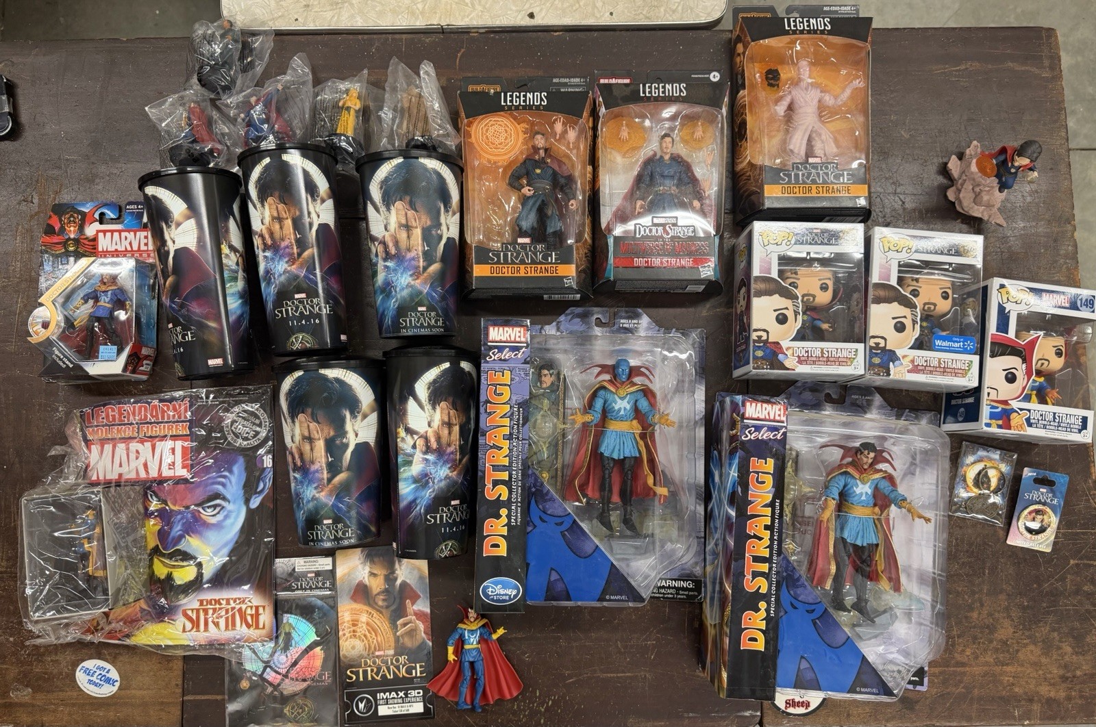 Marvel Select Doctor Strange Action Figures & Collectibles Lot – Multi-Brand