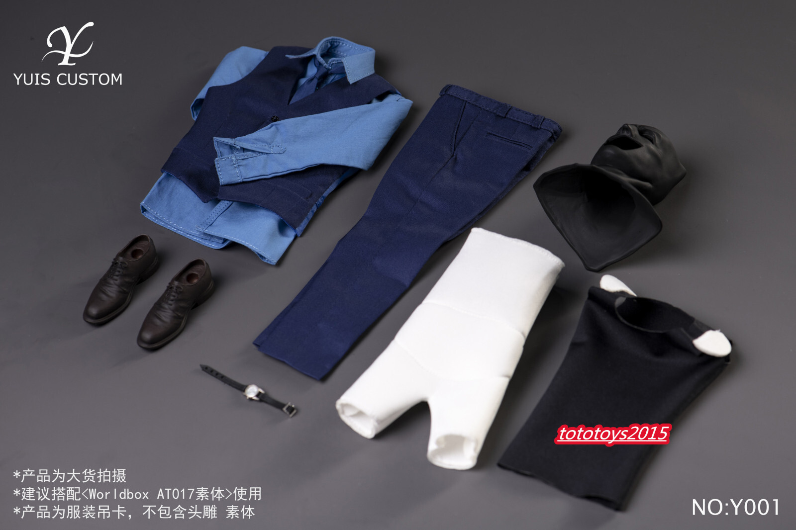 YUIS CUSTOM TOYS 1:6 Y001 heroes Ben Affleck Suit Clothes Fit 12 » Male figure