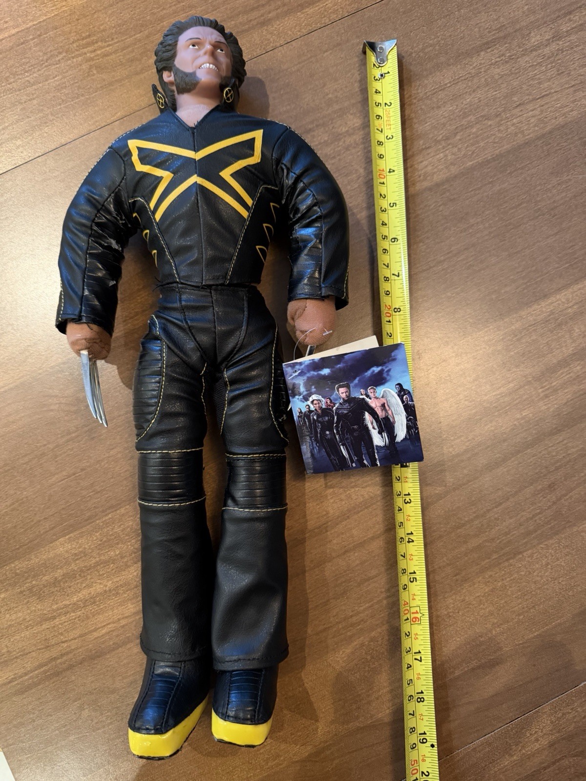 Marvel X-Men Original Wolverine Doll NWT 18”