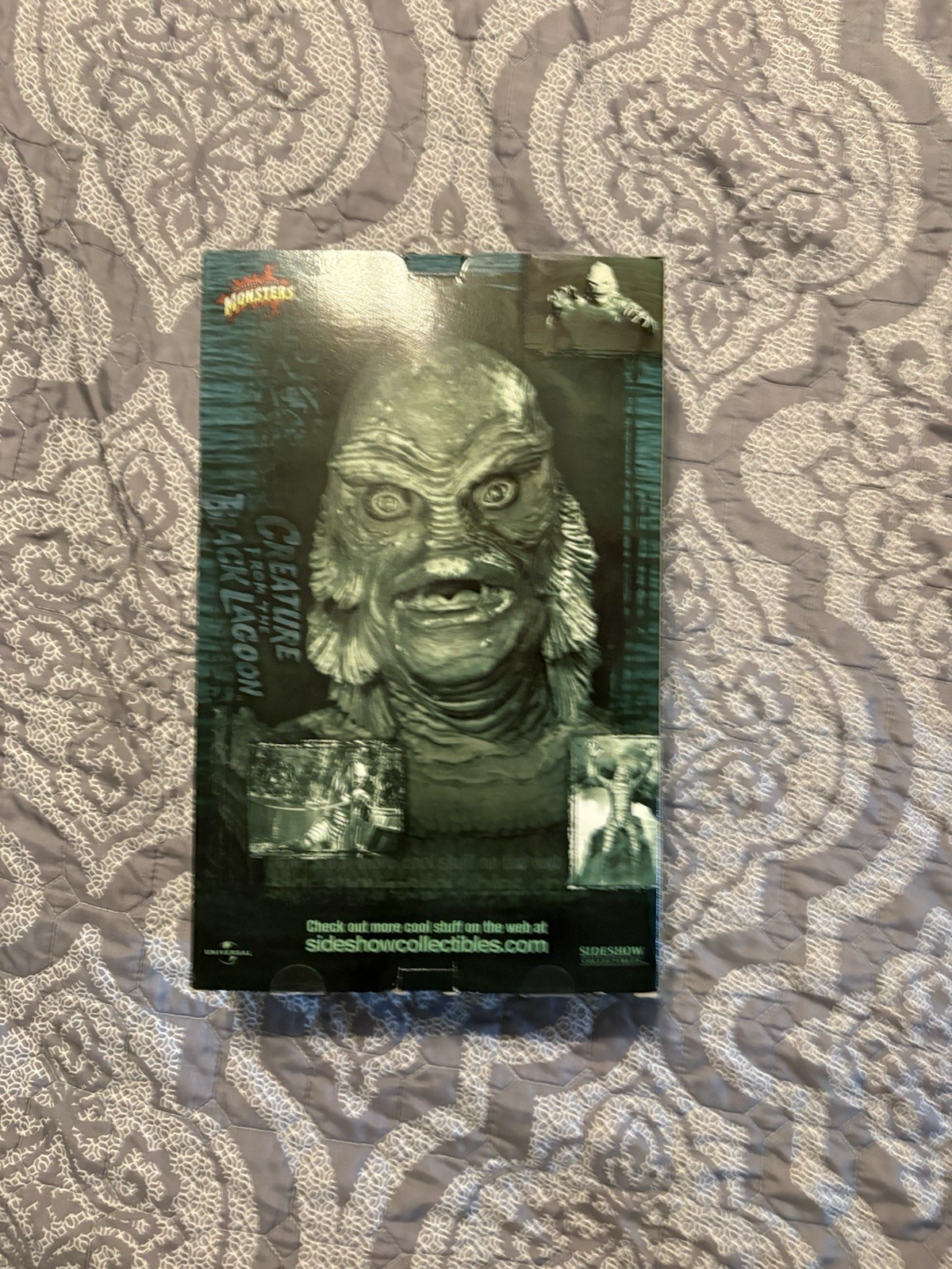 Sideshow Collectibles Creature Blk Lagoon Dracula Frankenstein ,Wolf Man, Mummy