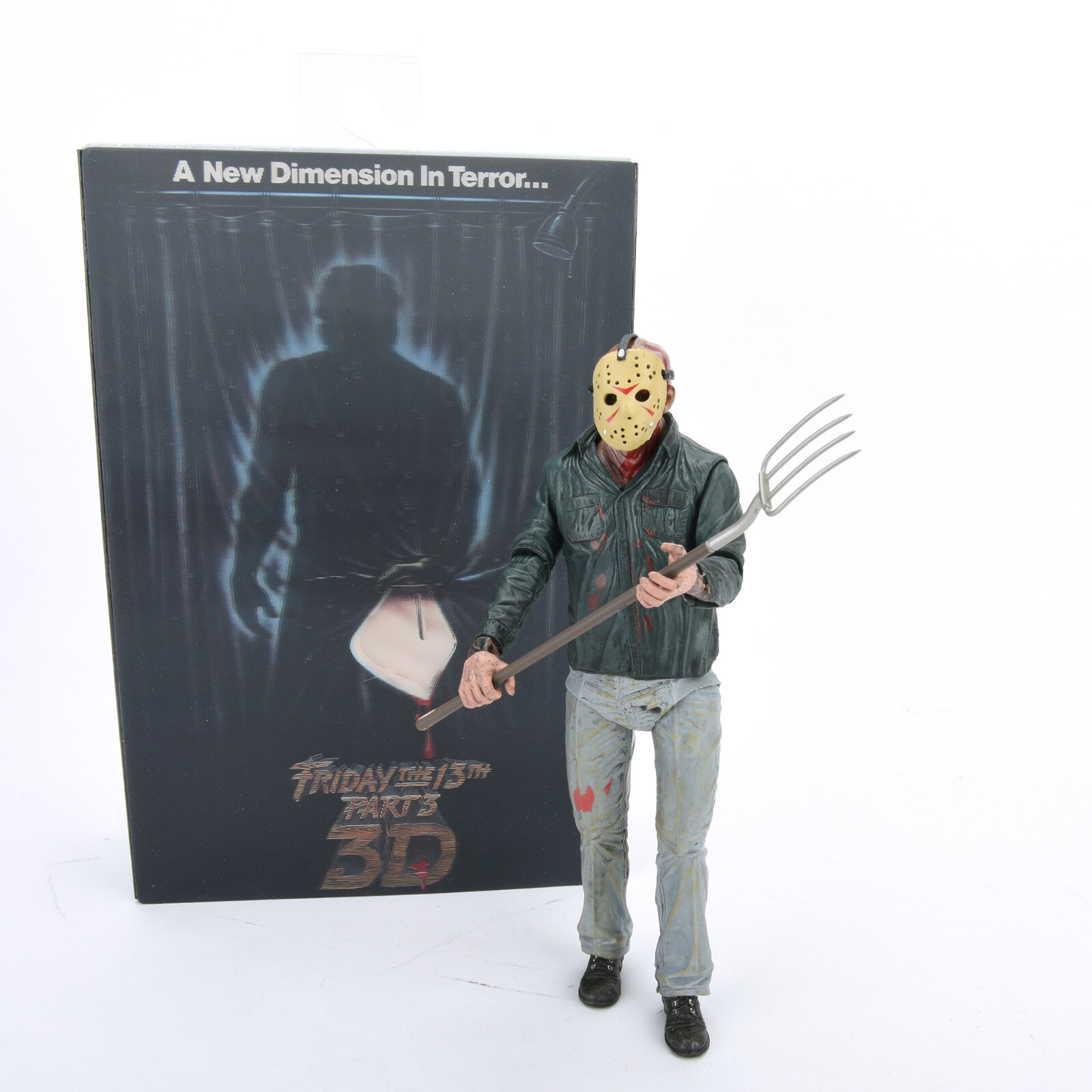 Friday The 13th Part 3 Ultimate Jason Voorhees w/Weapons 7&Prime; Action Figure Toys