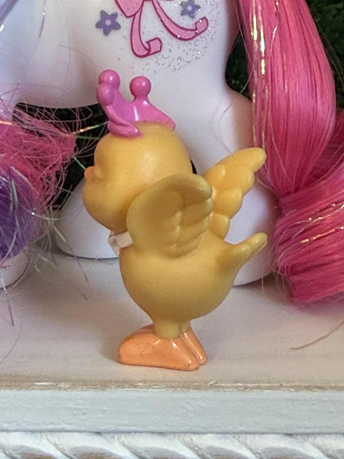 🌈 Hasbro My Little Pony Cute Curtsey With Bird 2005 G3 MLP Clean 🧼 & Cute