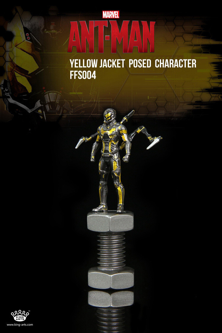 Marvel Mini Ant-Man Yellow Jacket Collection Model Toys Figure Statue Gift Boxed