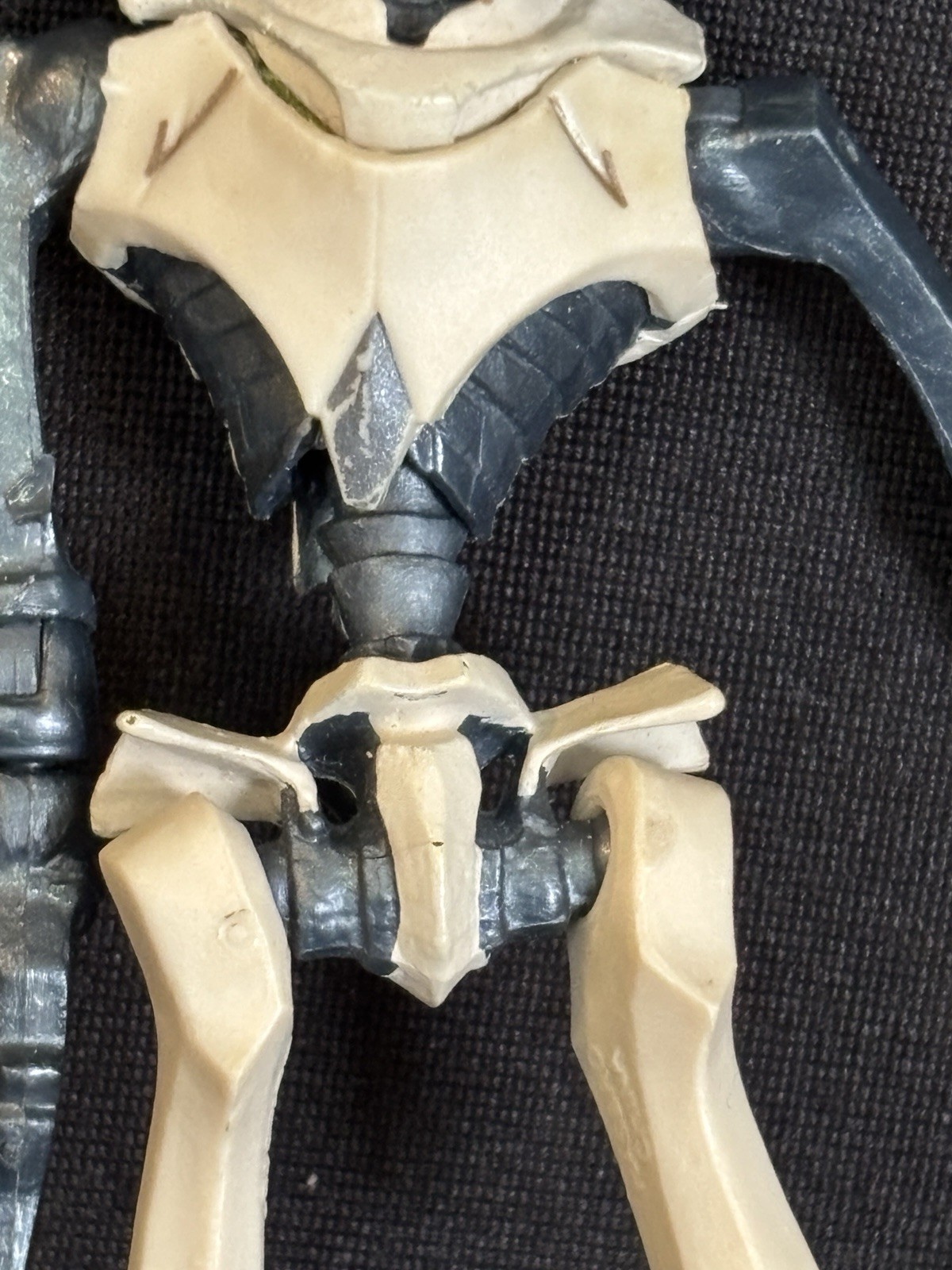Star Wars General Grievous Action Figure Hasbro Revenge of the Sith Incomplete