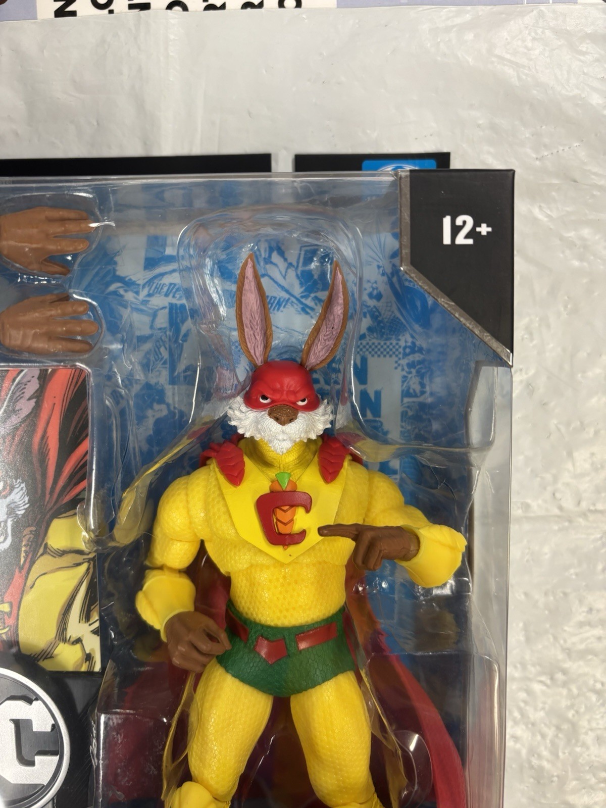NEW McFarlane Toys DC Multiverse Captain Carrot 7&Prime; Platinum Edition Chase Figure