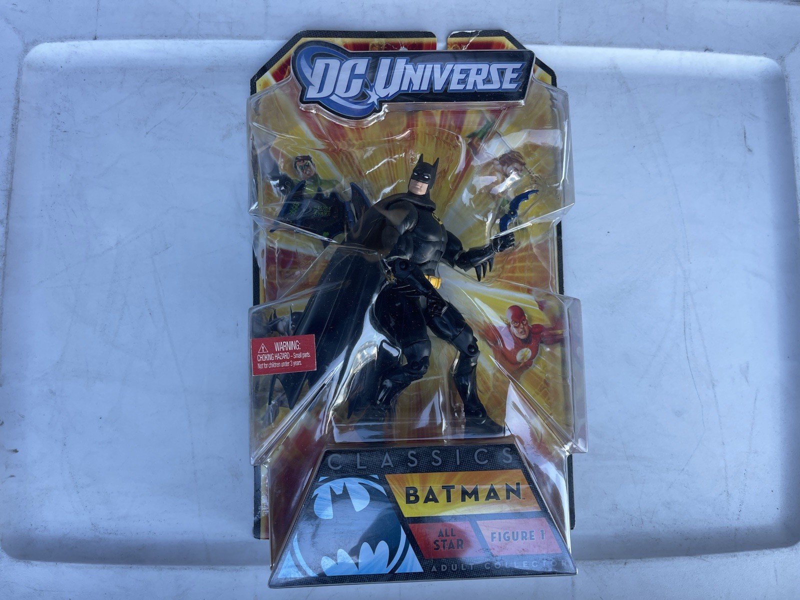 Batman All Black Costume DC Universe Classics ALL STARS NIP 6” Mattel DCU