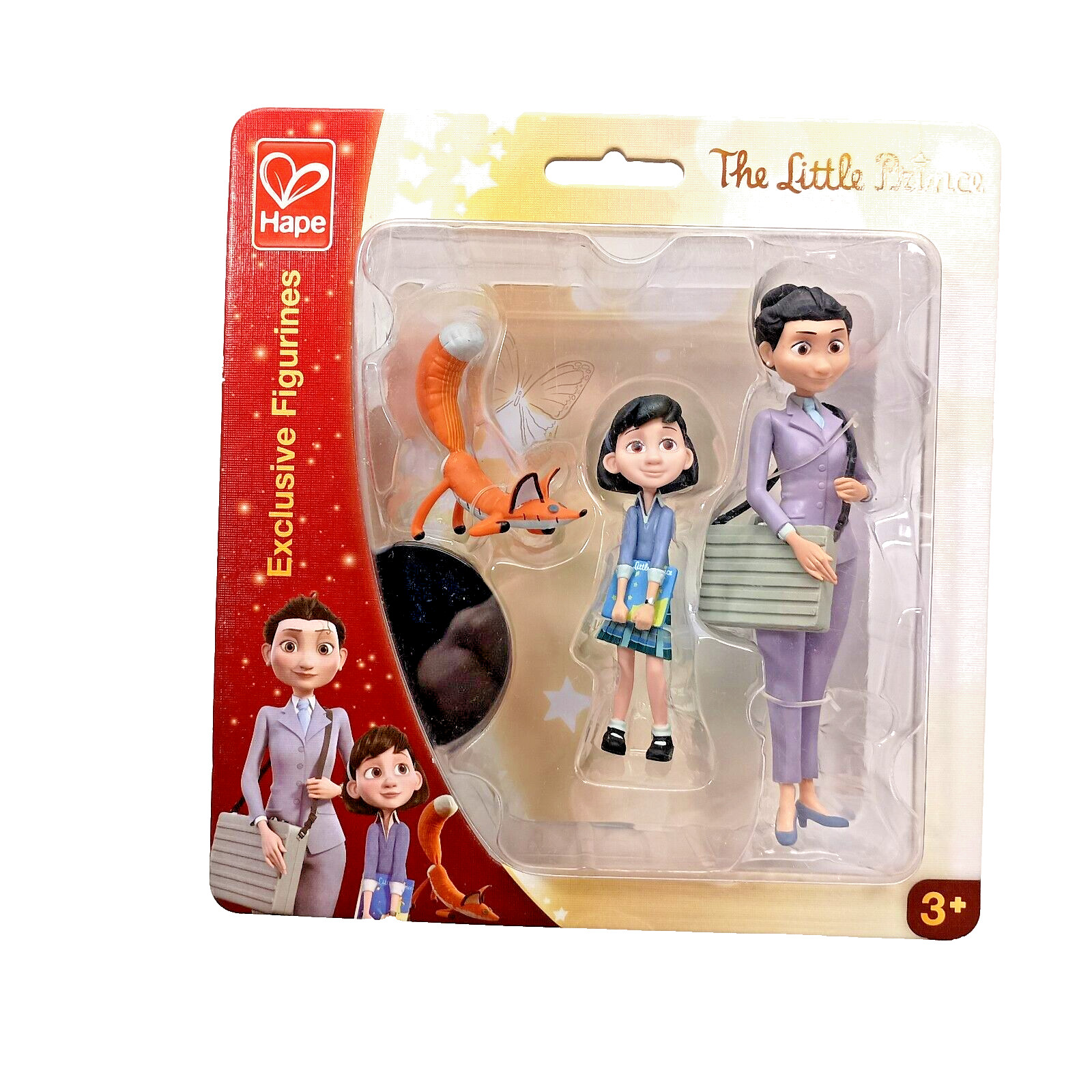 new The Little Prince FOX GIRL MOTHER Figurines 2015 Hape Exclusive 824759