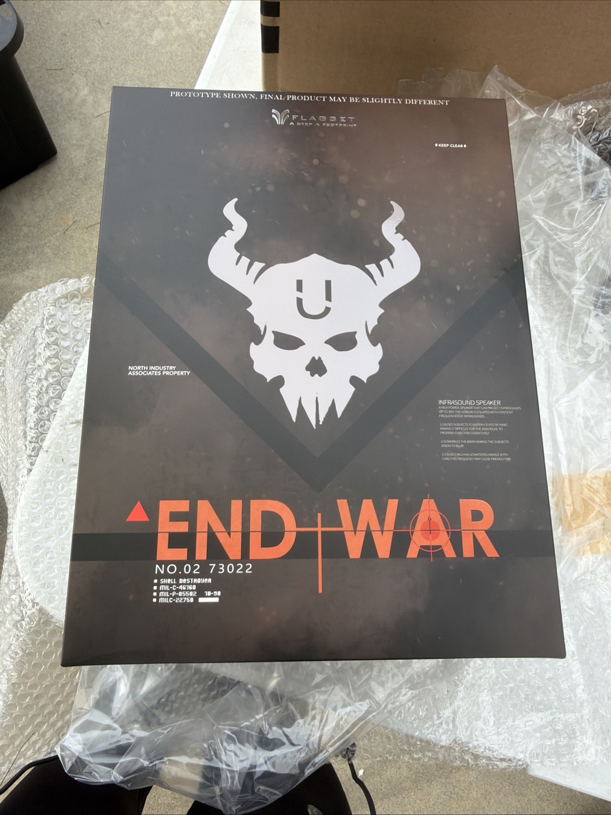 1/6 FLAGSET FS-73022 Doomsday End War Death Squad « U » Umir + Dog Action Figure