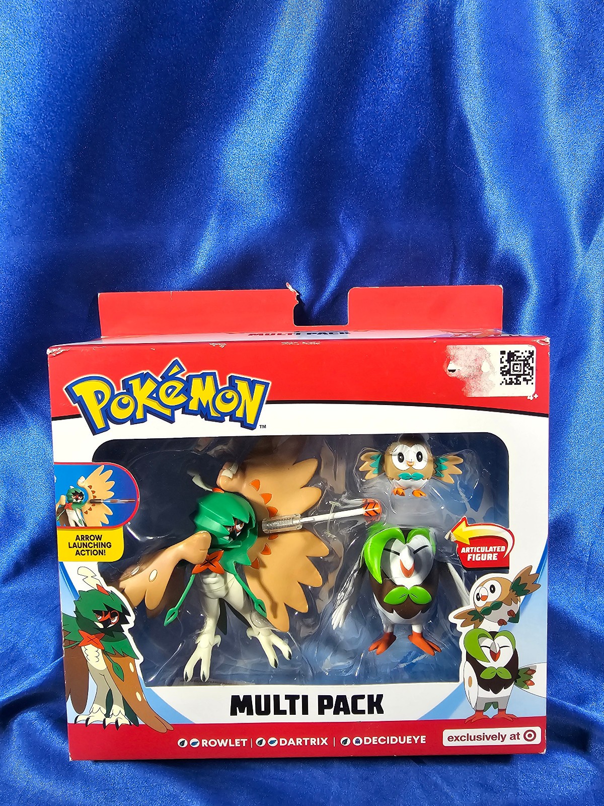 Pokemon Multi Pack Rowlet Dartrix Decidueye New -Target Exclusive