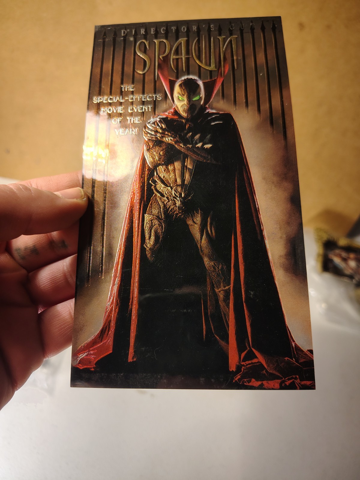 Todd McFarlane Spawn Special Edition Figure Todd The Bum NOS and promo Card