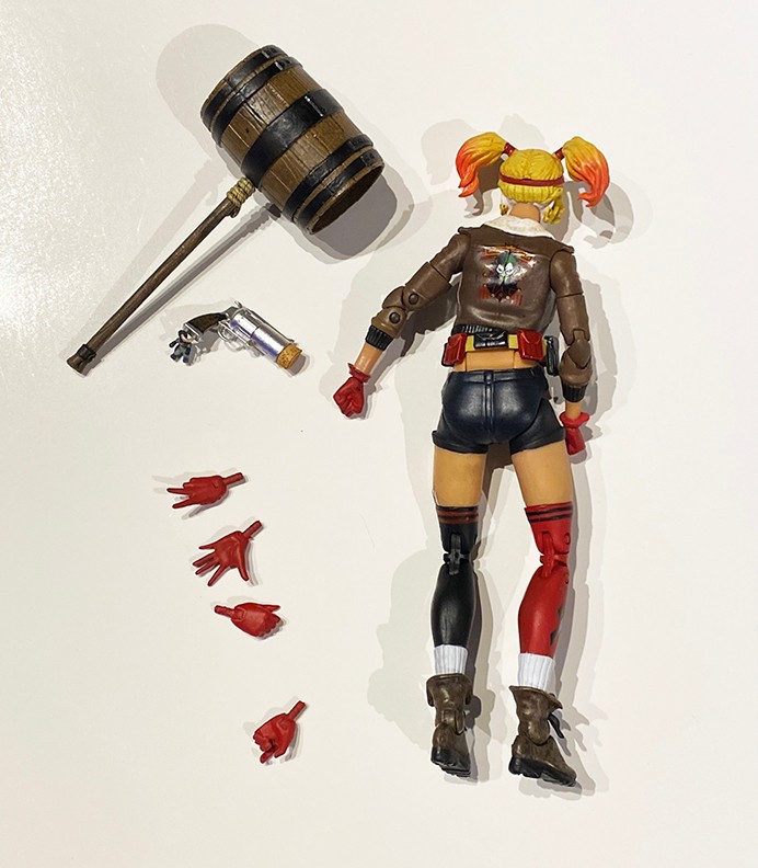 HARLEY QUINN – DC Bombshells 6” Action Figure – Designer Ant Lucia 2017