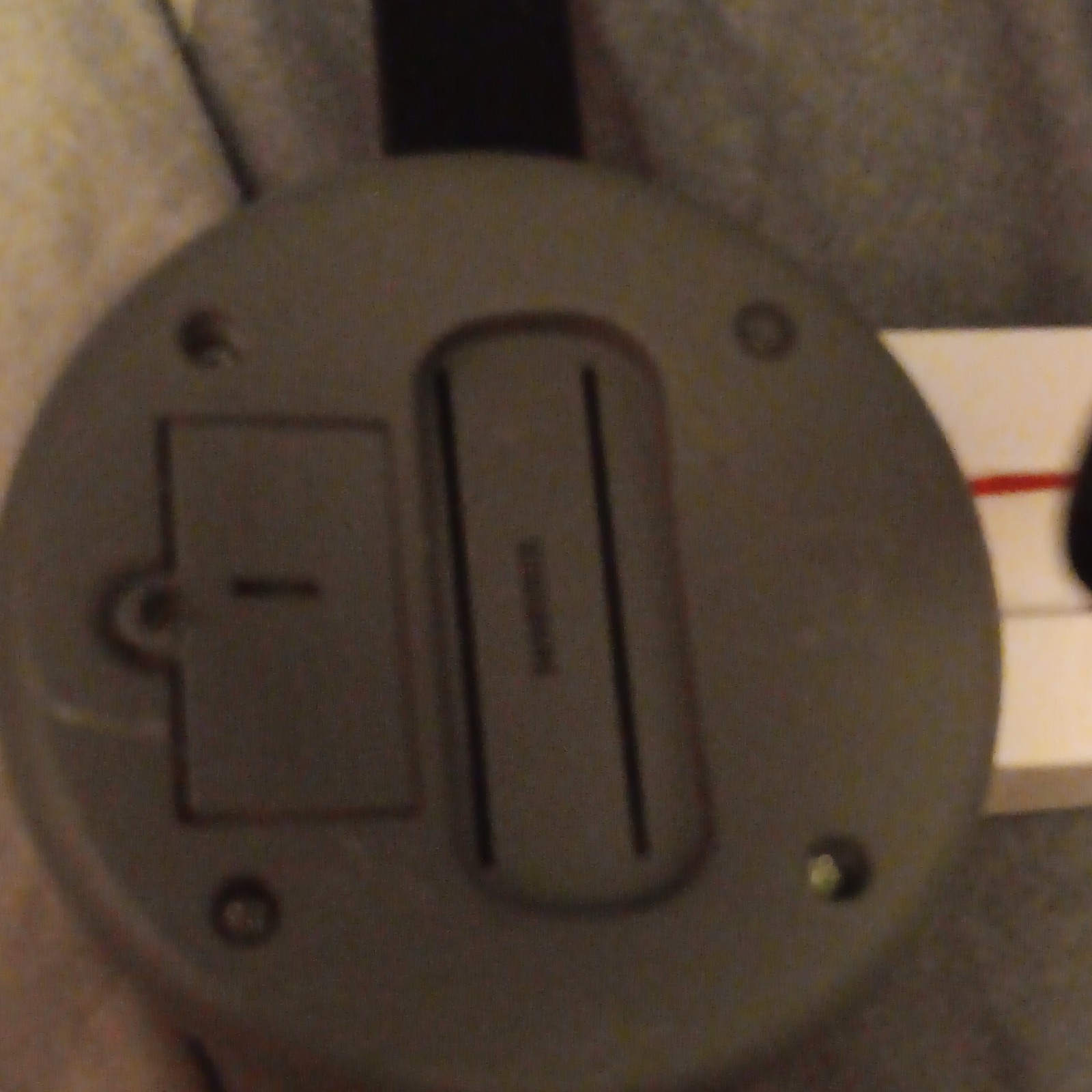 Electronic Toy Headset Prop Set Plastic Power Level Sounds Push Red Button