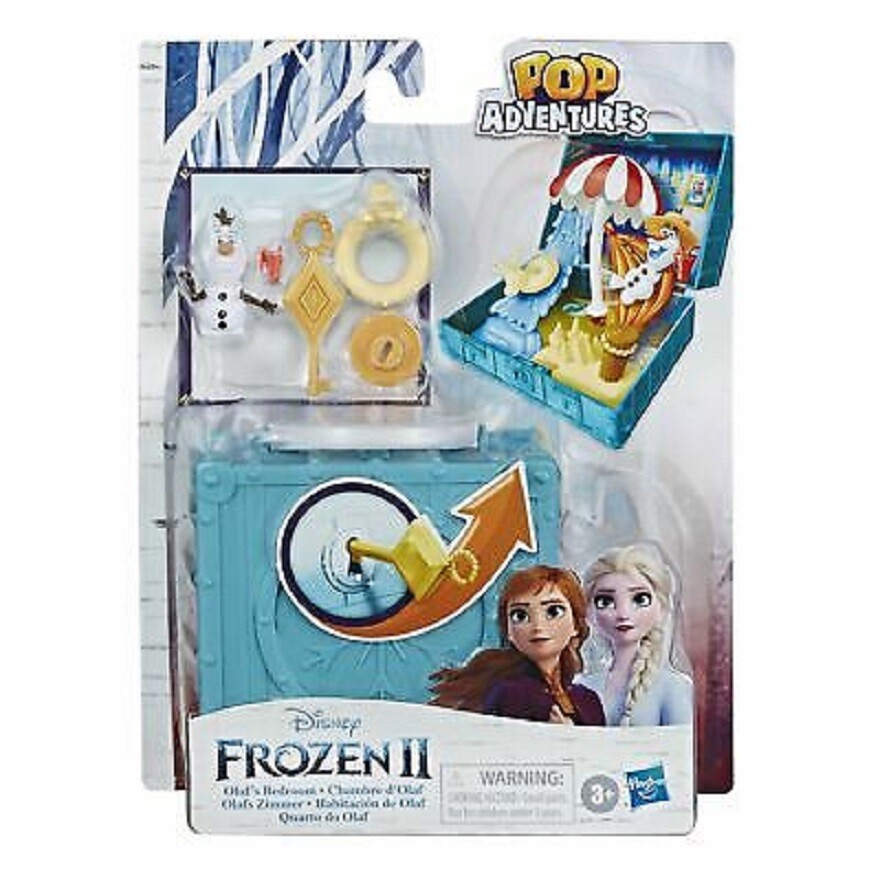 Disney Frozen 2 Pop Adventures Portable Pop-up Olaf&rsquo;s Bedroom Playset with Olaf