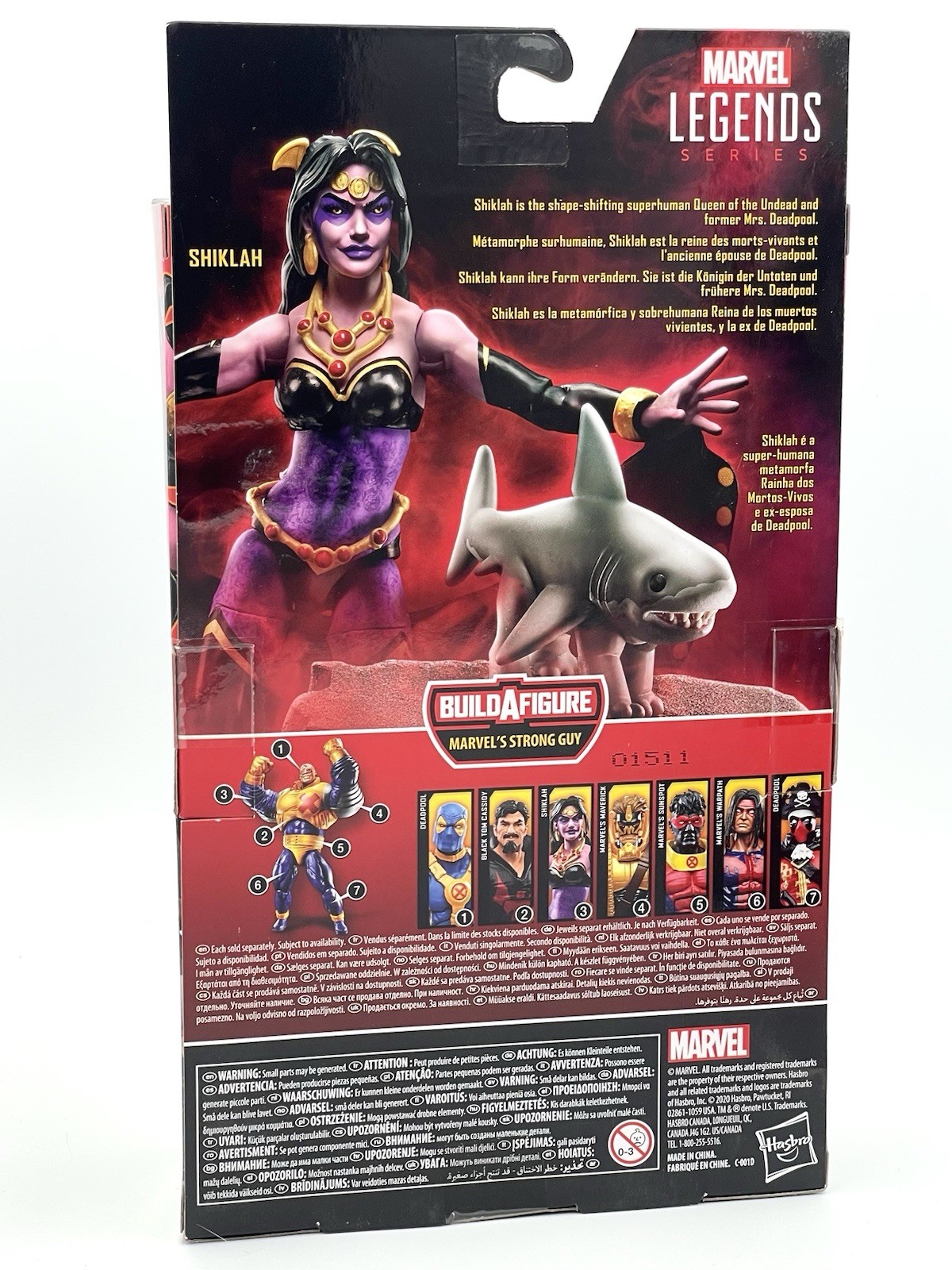 Marvel Legends SHIKLAH (great condition) Strong Guy BAF 2020