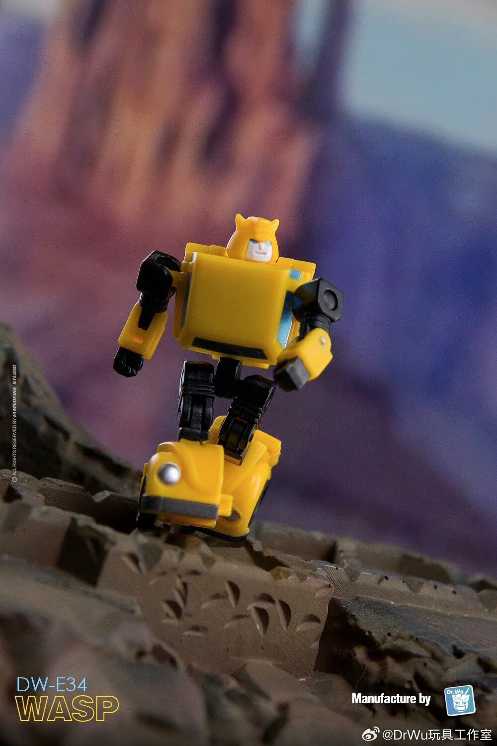 DR.WU DW-E35 Wingman DW-E34 Wasp E34G GOLDEN BEETLE MINI Robot 4.5-6 cm Figure