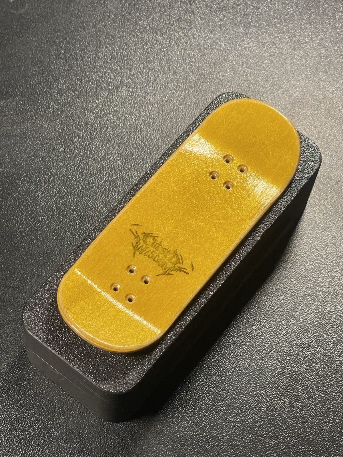NEW 34mm Handmade Splitply Maple Fingerboard Deck – Handcrafted in California