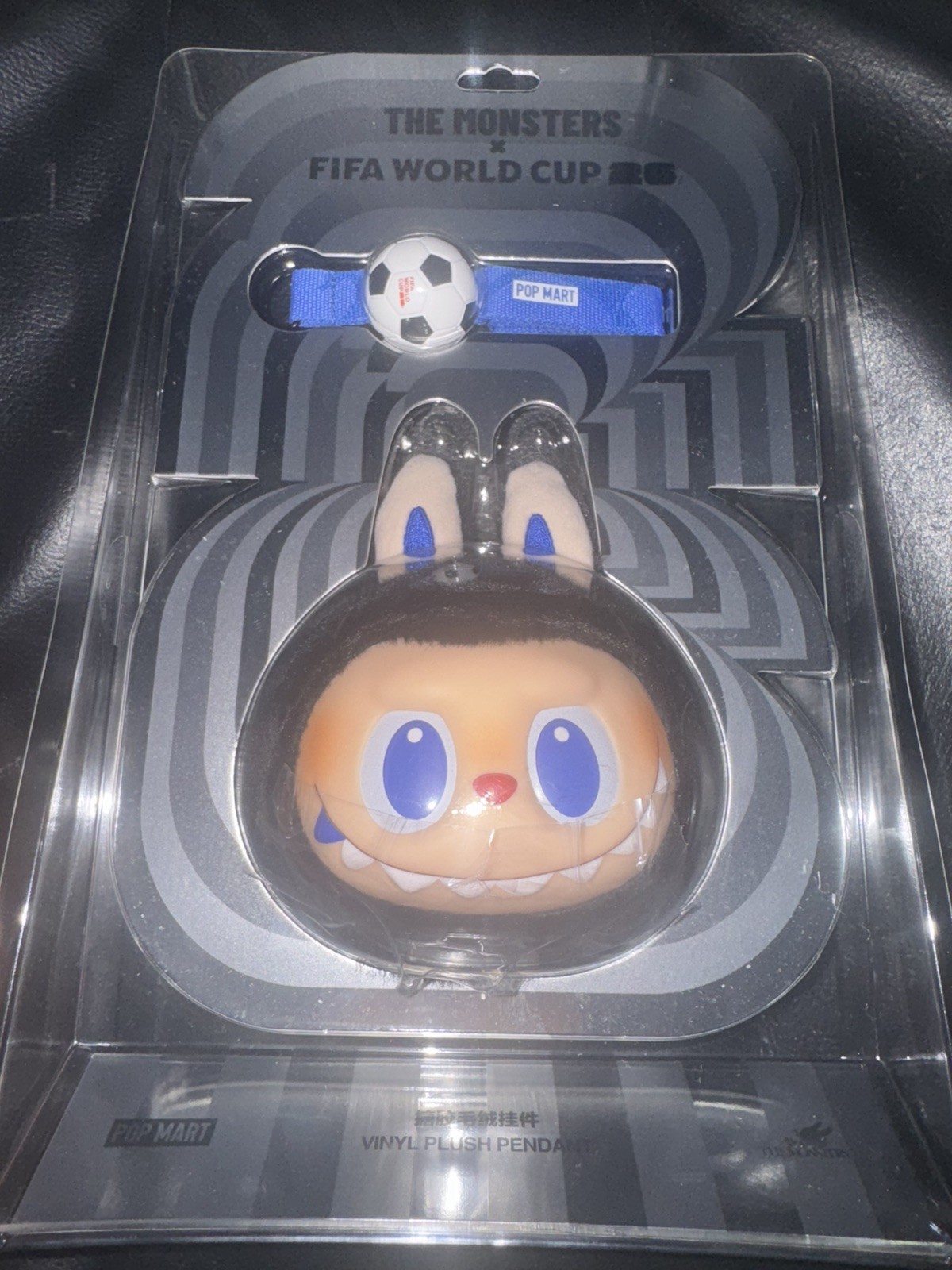 Pop Mart Labubu The Monsters X FIFA World Cup 26 Vinyl Plush Pendant Unopened