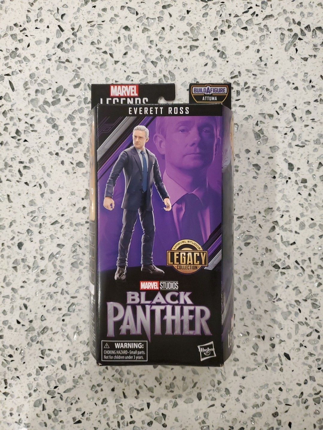 Marvel Legends Legacy Black Panther BAF Attuma Everett Ross New Hasbro