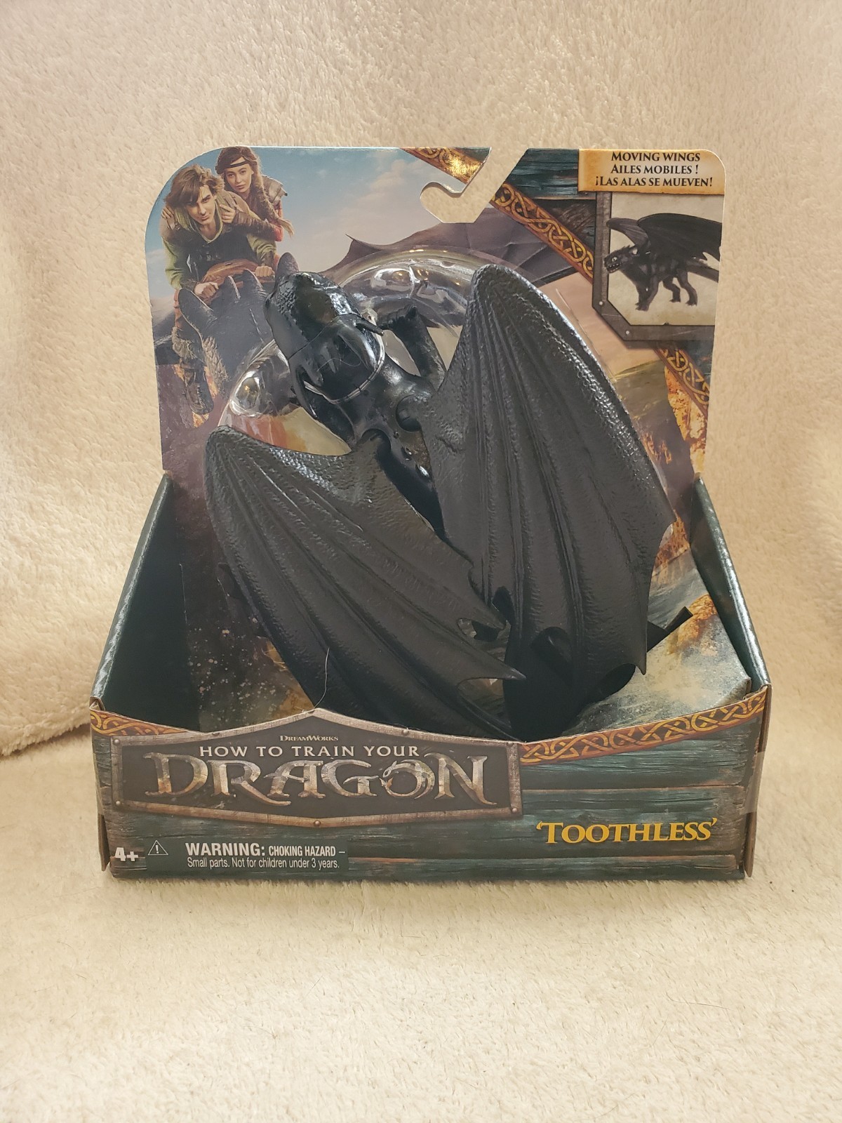 How To Train Your Dragon 2025 Movie TOOTHLESS Action Figure Toy Dream Works