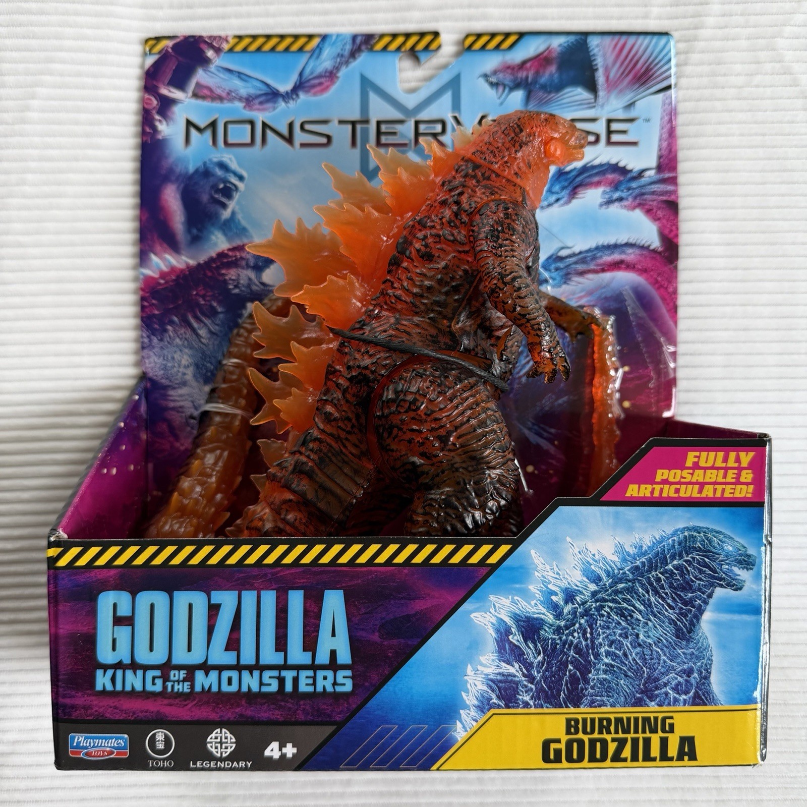 2025 MonsterVerse Godzilla King Of The Monsters Burning Godzilla 6&Prime; Figure
