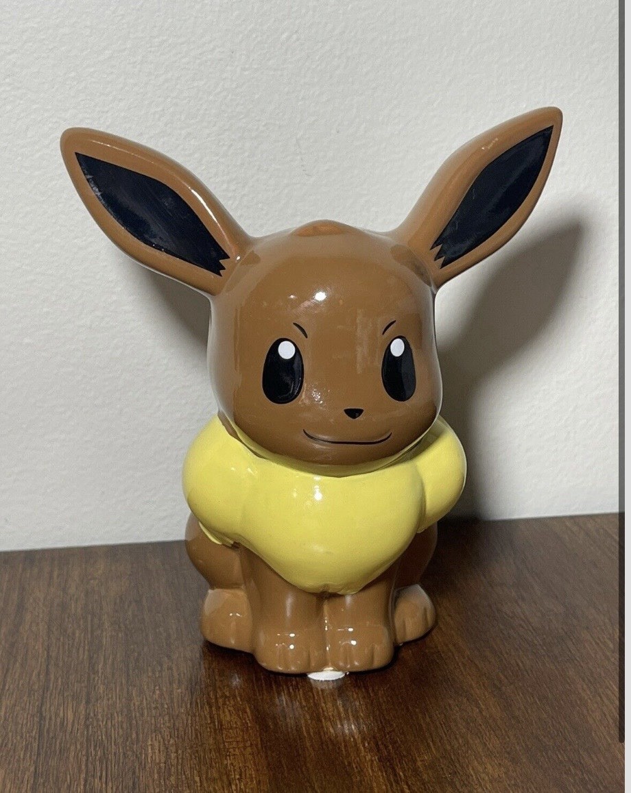 Pokémon Company Ceramic Eevee Coin Bank ( 2016 )