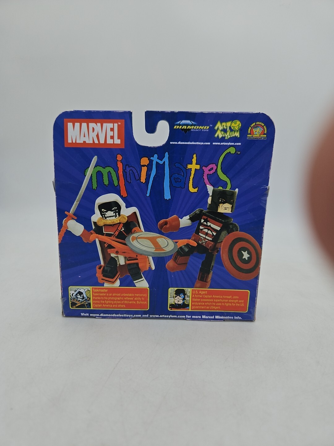 Marvel Minimates PX Previews Exclusive US Agent Taskmaster 2007 NEW FASTSHIP