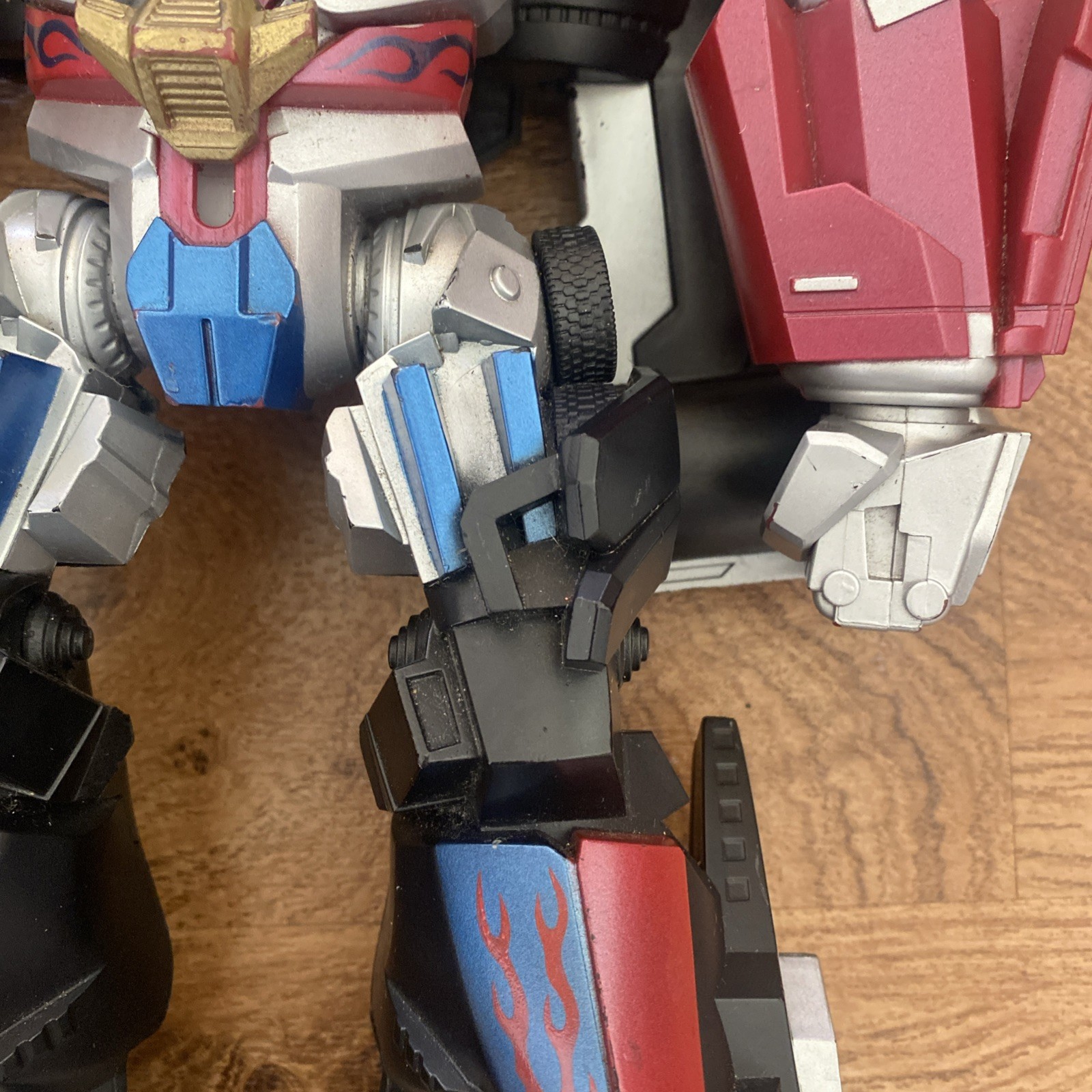 Optimus Prime Mega Power Bot Transformers Light-Up Talking Works 12&Prime; Fly 2008