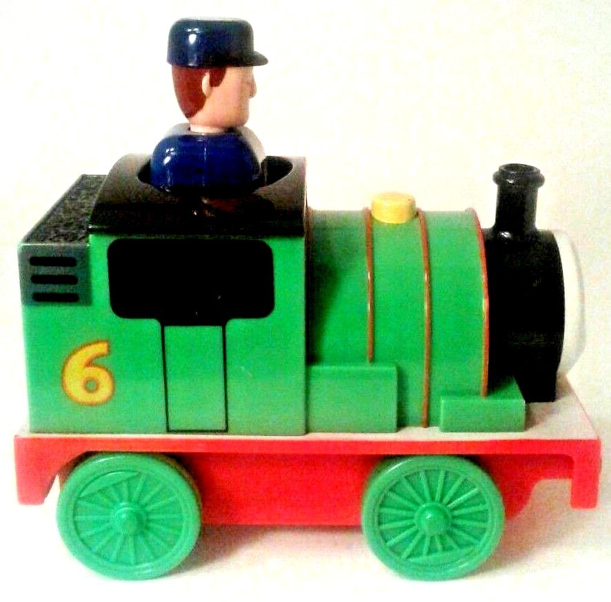 THOMAS THE TRAIN Lot #3 Toys Flashlight Percy Push & Go Bubbles Whistle Batt Inc
