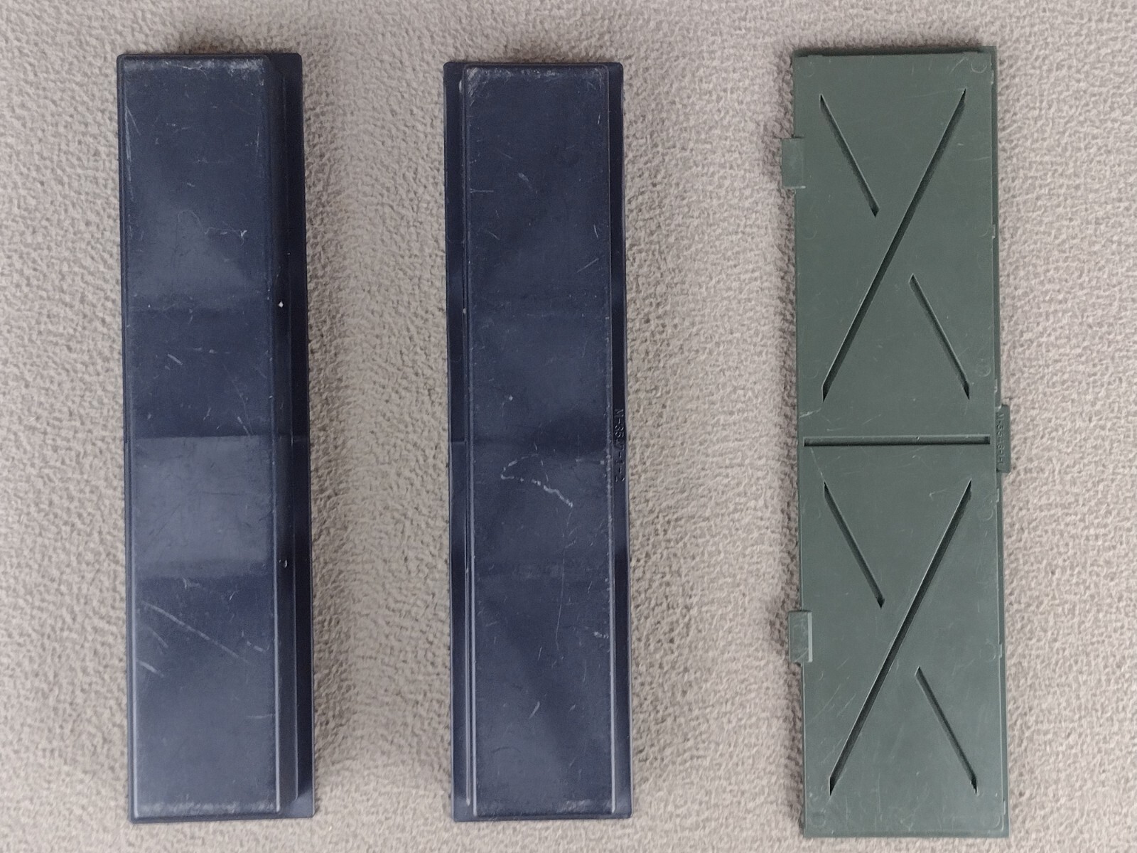 1983 GI Joe Headquarters Command Center STORAGE BINS & COVER (Parts)