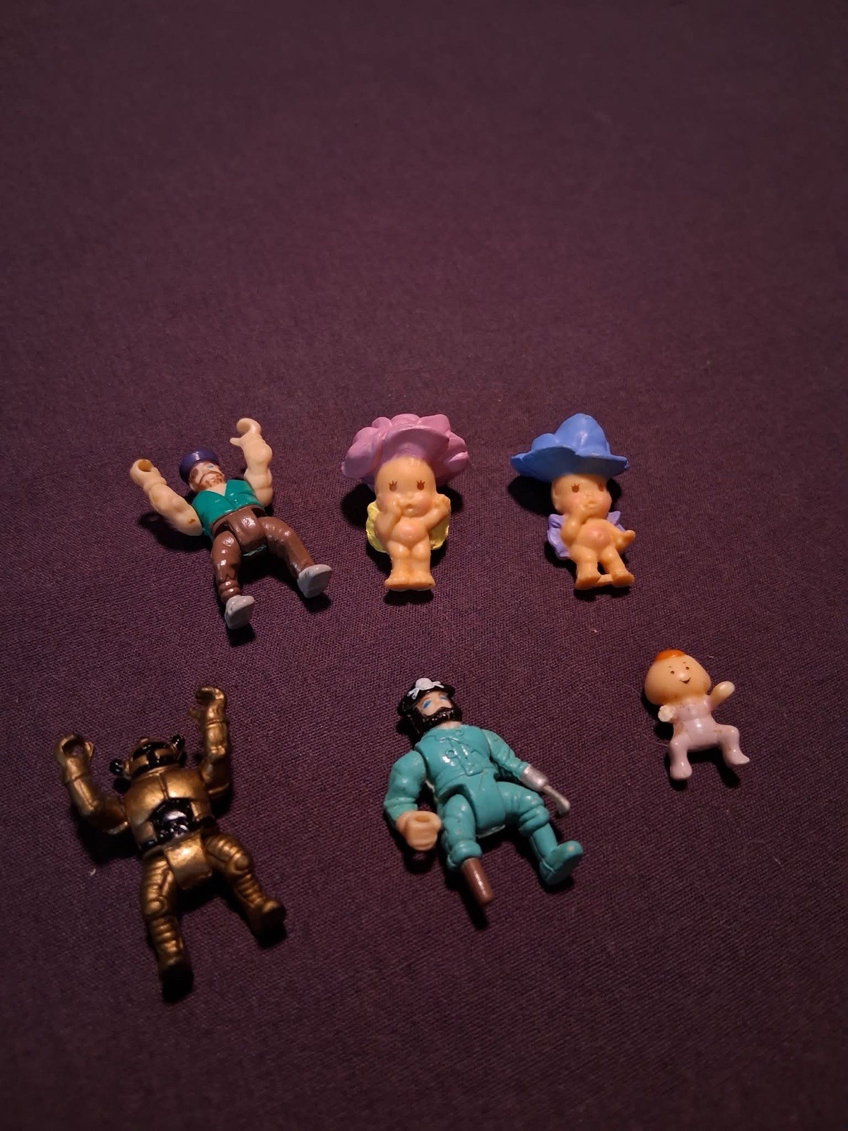 Plastic Mini Figure Set Mixed Lot Multicolor Miniature Toy Figures