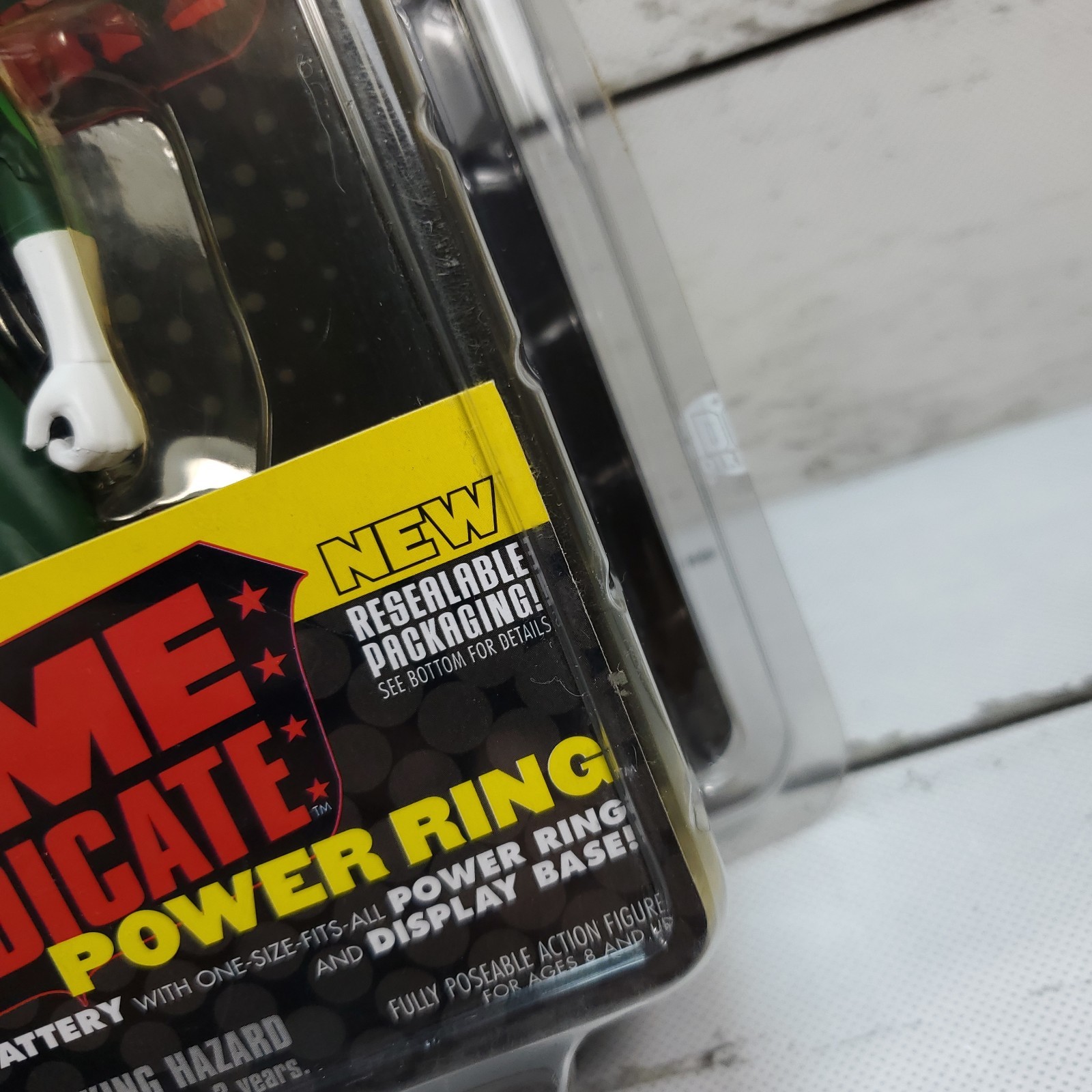 DC Direct Crime Syndicate Power Ring 2002 6&Prime; Adjustable Action Figure Vintage