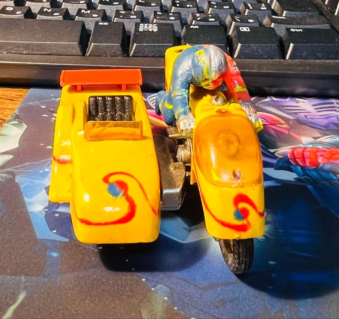 Popy Kikaider Side Machine Figure 1/26 Early Edition Rare Vintage