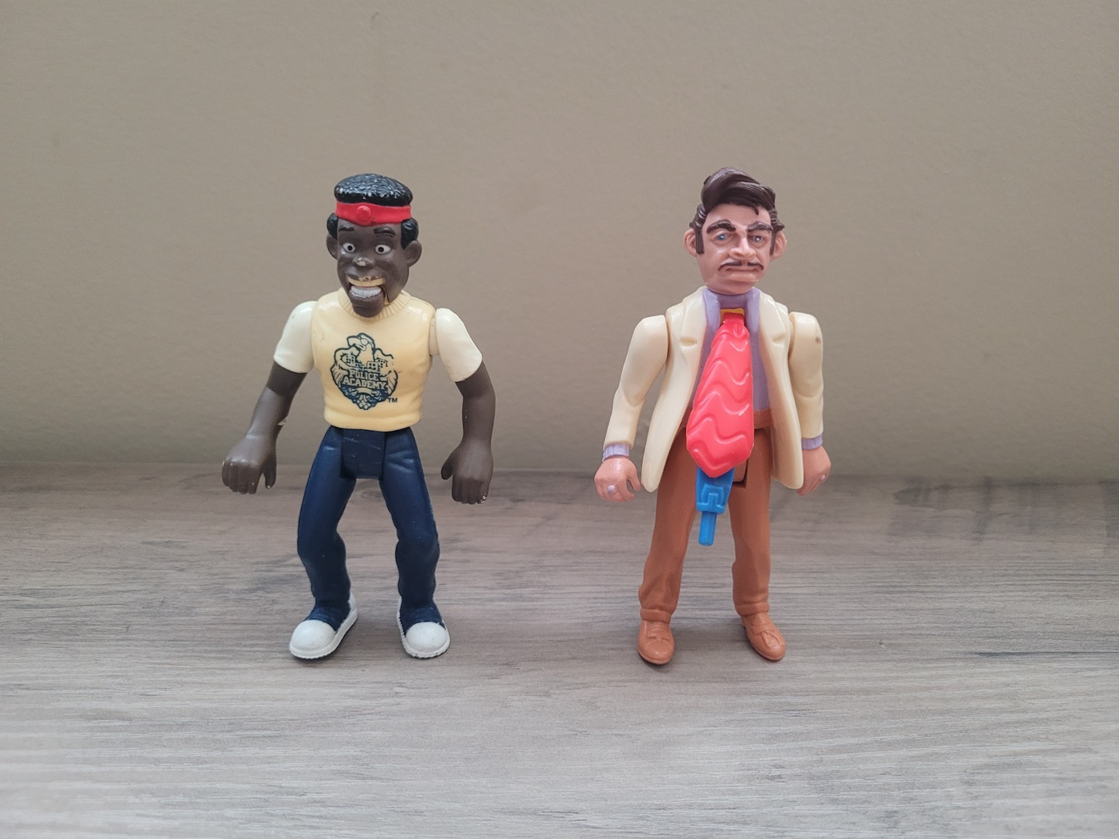 VTG Kenner 1989 Police Academy Figures Lot Lavell Jones Mr Sleaze