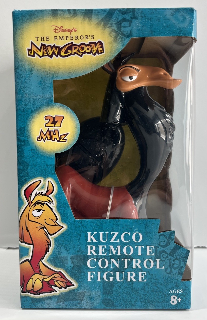 Disney The Emperor’s New Groove Kuzco Remote Control Figure 7&Prime;. Batteries N/I
