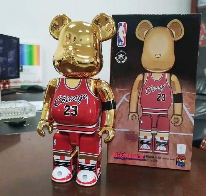 400% Bearbrick Michael Jordan Chicago No.23 Jersey Action Figure Deco Art Toy