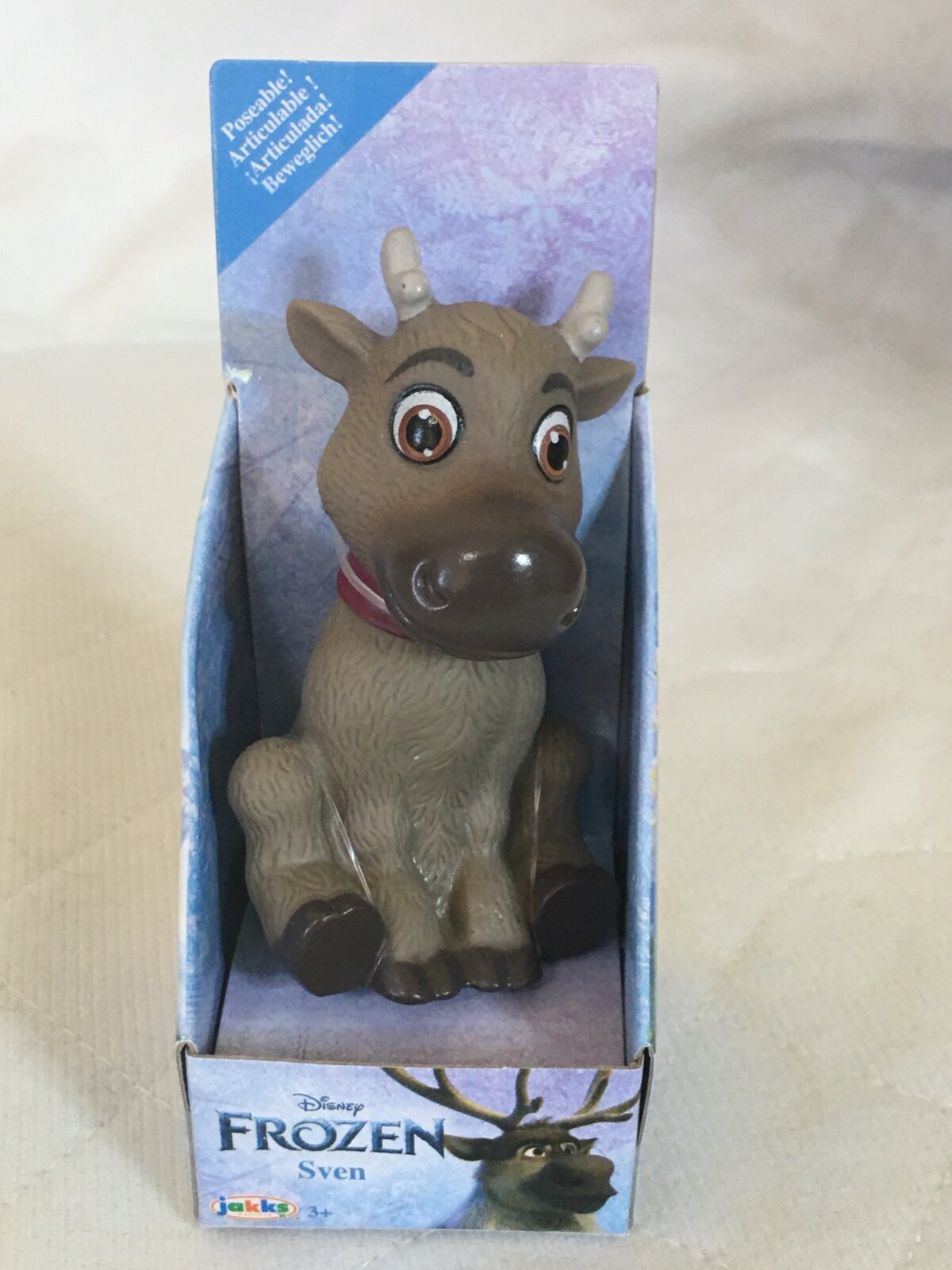 New Disney Frozen Mini Sven Figurine Toy Doll 3.5&Prime;