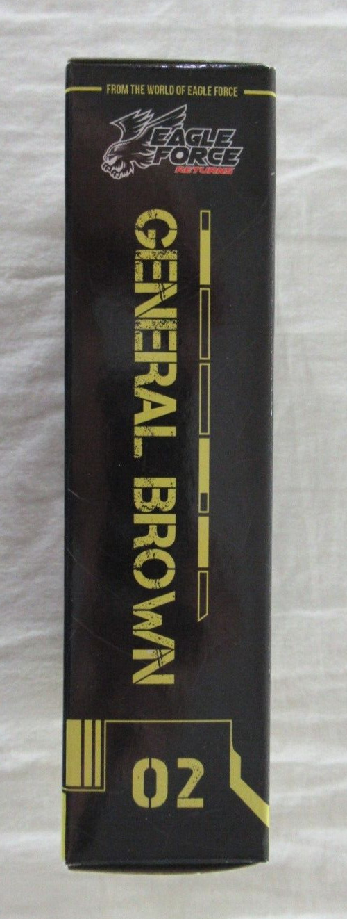 Eagle Force Returns General Brown #02 Box FMF 2023 BBTS Exclusive NO FIGURE