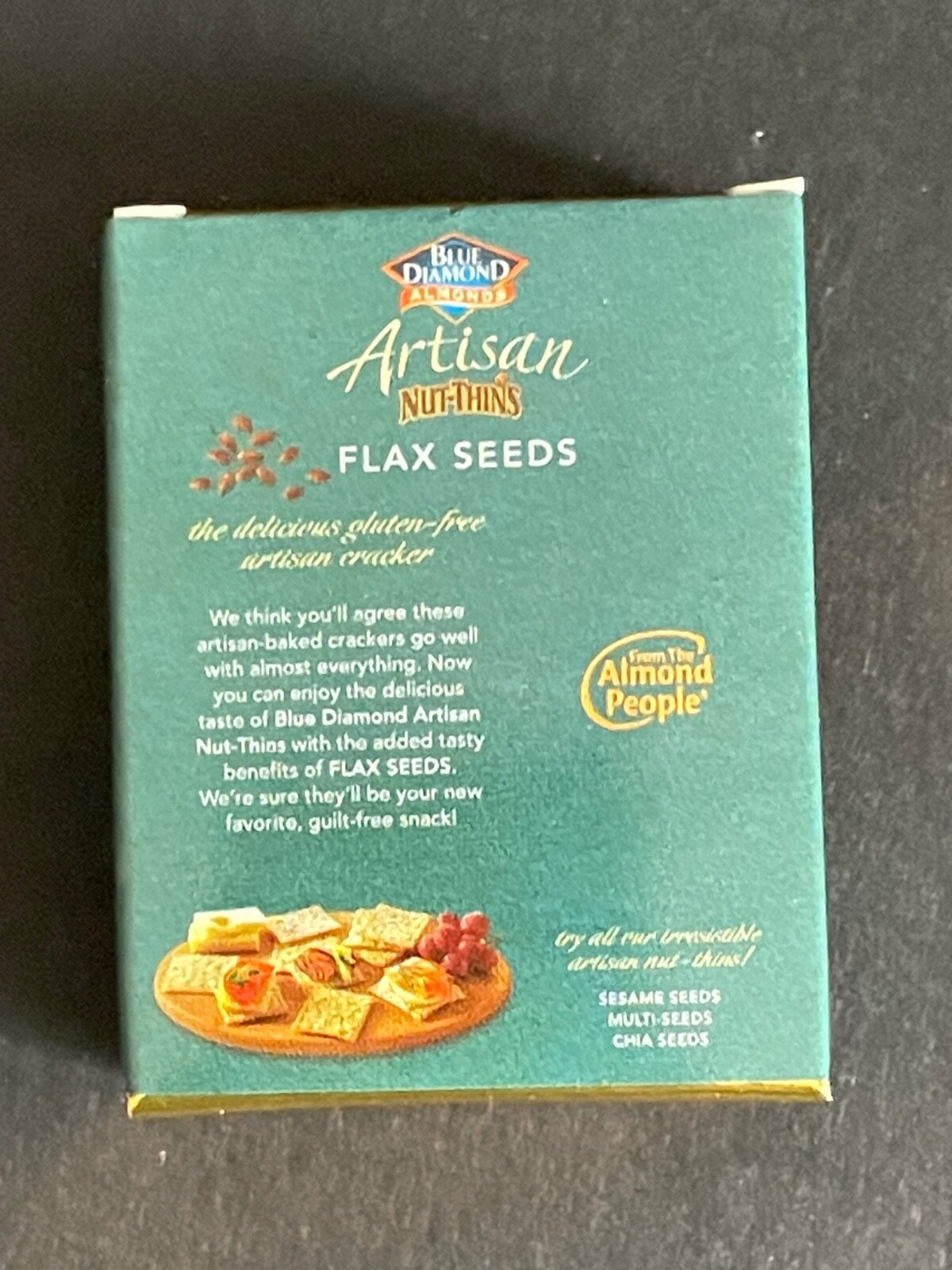 Zuru Mini Brands Gold Rush Collection Blue Diamond Artisan Nut Thins Flax Seeds