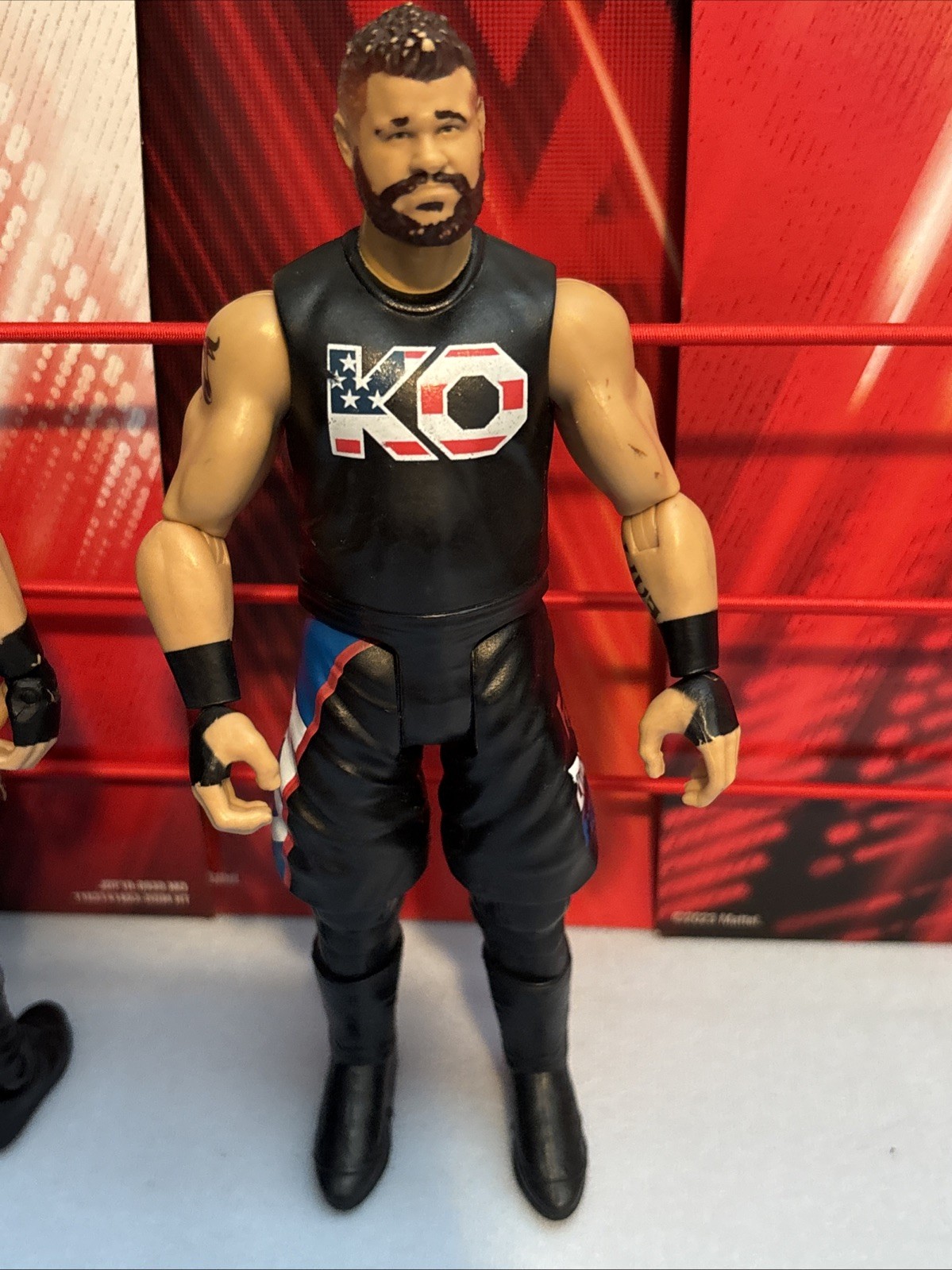WWE Wrestling Mattel Basic Series 58 And 84 Kevin Owens Loose Action Figure NXT
