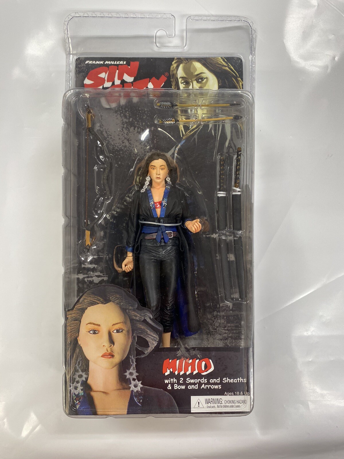 NECA – Sin City Series 2 – Miho w/2 Swords, Bow & Arrows Color Version