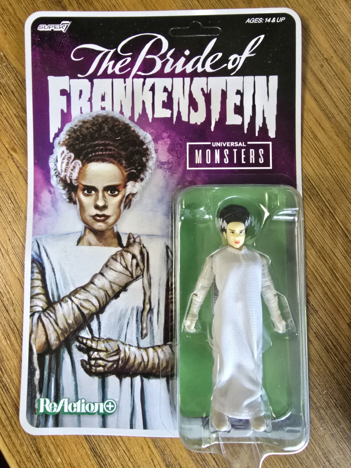 Universal Monsters ReAction Super7 Wave 2 BRIDE OF FRANKENSTEIN Elsa Lanchester